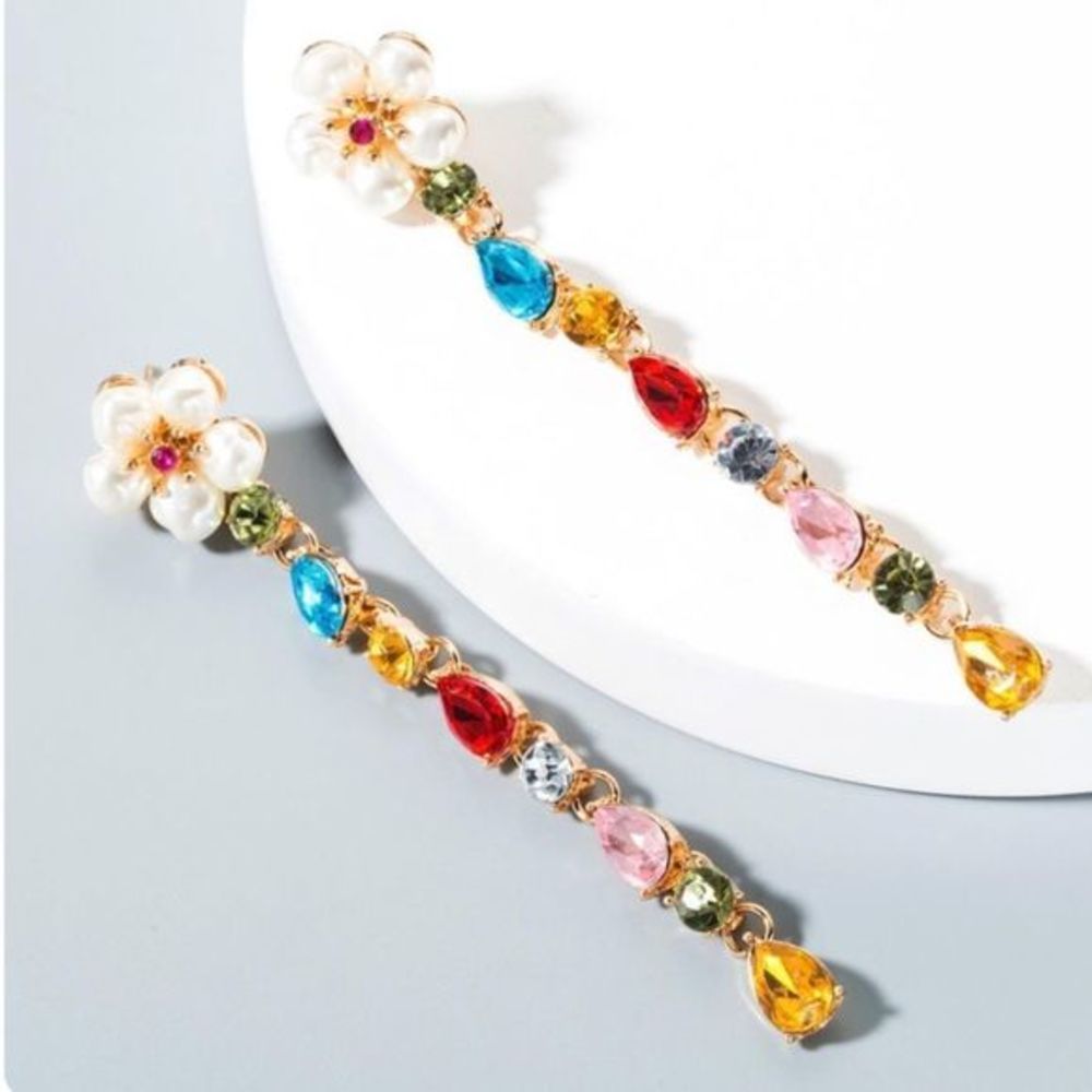🆕 🌸🌼Flower cascade earrings